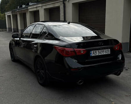 Черный Инфинити Q50, объемом двигателя 1.99 л и пробегом 150 тыс. км за 11499 $, фото 2 на Automoto.ua