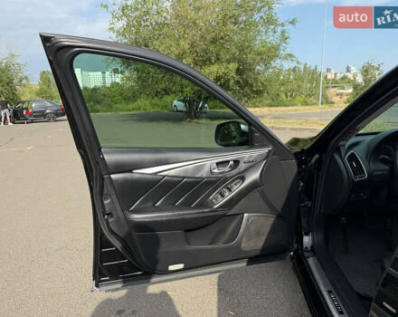 Черный Инфинити Q50, объемом двигателя 3 л и пробегом 157 тыс. км за 13500 $, фото 29 на Automoto.ua