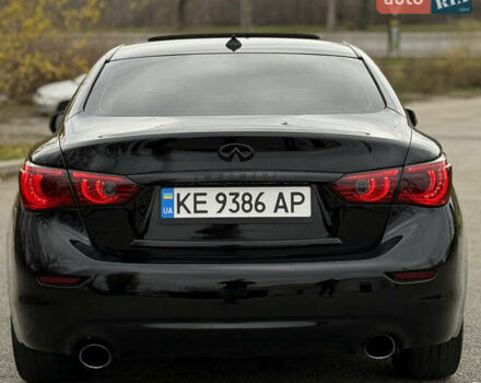 Черный Инфинити Q50, объемом двигателя 3 л и пробегом 155 тыс. км за 12000 $, фото 9 на Automoto.ua