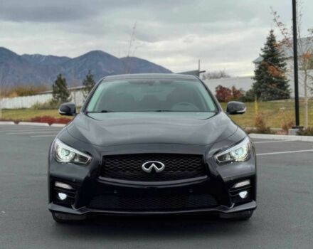 Чорний Інфініті Q50, об'ємом двигуна 3 л та пробігом 77 тис. км за 11400 $, фото 1 на Automoto.ua