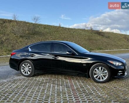 Черный Инфинити Q50, объемом двигателя 1.99 л и пробегом 140 тыс. км за 14500 $, фото 19 на Automoto.ua