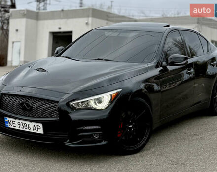 Черный Инфинити Q50, объемом двигателя 3 л и пробегом 155 тыс. км за 12000 $, фото 5 на Automoto.ua