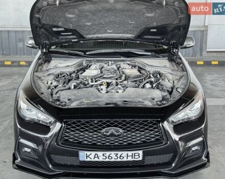Черный Инфинити Q50, объемом двигателя 3 л и пробегом 145 тыс. км за 14900 $, фото 14 на Automoto.ua