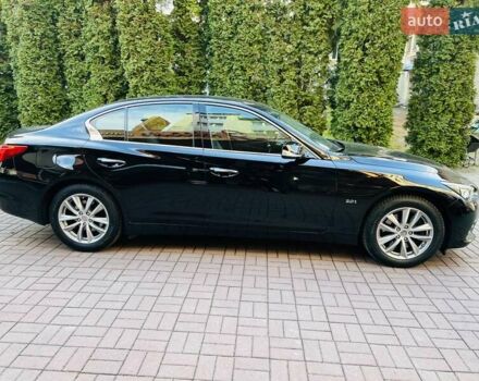 Черный Инфинити Q50, объемом двигателя 2 л и пробегом 53 тыс. км за 18900 $, фото 18 на Automoto.ua