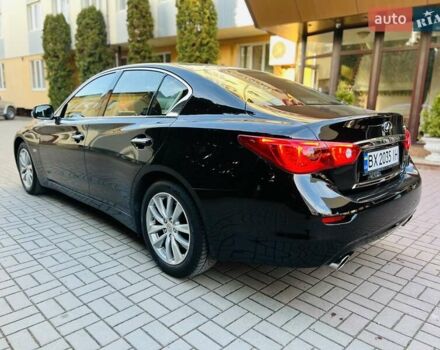 Черный Инфинити Q50, объемом двигателя 2 л и пробегом 53 тыс. км за 18900 $, фото 8 на Automoto.ua