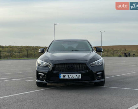 Черный Инфинити Q50, объемом двигателя 3 л и пробегом 155 тыс. км за 16699 $, фото 6 на Automoto.ua