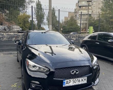 Чорний Інфініті Q50, об'ємом двигуна 3 л та пробігом 122 тис. км за 16999 $, фото 1 на Automoto.ua