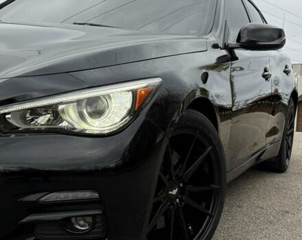 Черный Инфинити Q50, объемом двигателя 3 л и пробегом 155 тыс. км за 12000 $, фото 14 на Automoto.ua