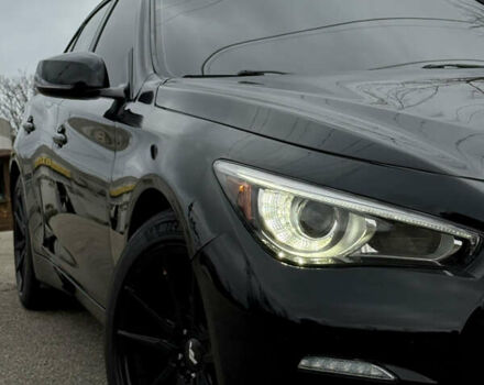 Черный Инфинити Q50, объемом двигателя 3 л и пробегом 155 тыс. км за 12000 $, фото 15 на Automoto.ua