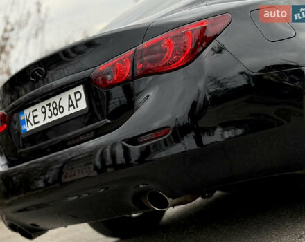 Черный Инфинити Q50, объемом двигателя 3 л и пробегом 155 тыс. км за 12000 $, фото 12 на Automoto.ua