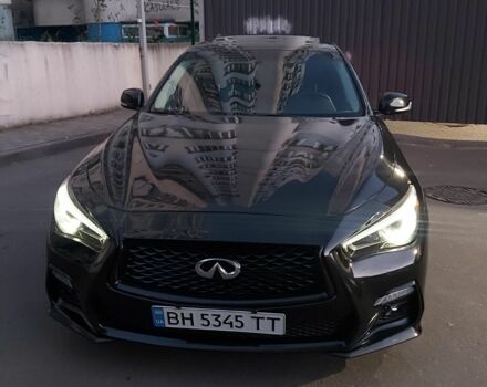 Чорний Інфініті Q50, об'ємом двигуна 3 л та пробігом 83 тис. км за 13500 $, фото 6 на Automoto.ua