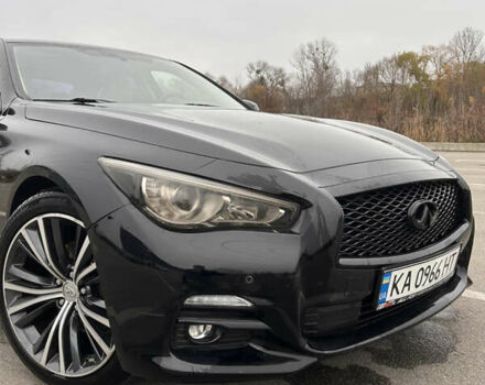 Черный Инфинити Q50, объемом двигателя 3 л и пробегом 110 тыс. км за 15500 $, фото 4 на Automoto.ua