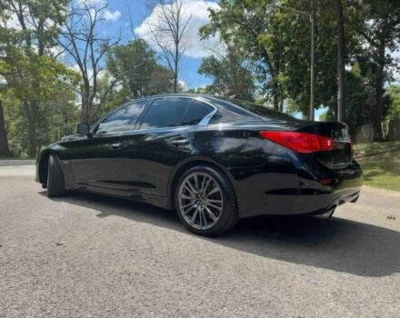 Чорний Інфініті Q50, об'ємом двигуна 3 л та пробігом 77 тис. км за 9000 $, фото 4 на Automoto.ua
