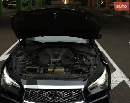 Черный Инфинити Q50, объемом двигателя 3 л и пробегом 157 тыс. км за 17777 $, фото 11 на Automoto.ua