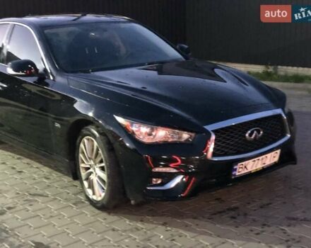 Черный Инфинити Q50, объемом двигателя 1.99 л и пробегом 165 тыс. км за 14999 $, фото 7 на Automoto.ua