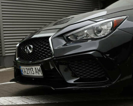 Черный Инфинити Q50, объемом двигателя 3 л и пробегом 157 тыс. км за 17777 $, фото 6 на Automoto.ua