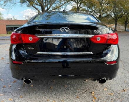 Чорний Інфініті Q50, об'ємом двигуна 2 л та пробігом 50 тис. км за 5500 $, фото 5 на Automoto.ua