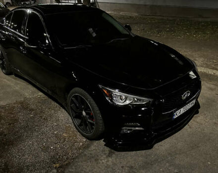 Черный Инфинити Q50, объемом двигателя 1.99 л и пробегом 135 тыс. км за 19400 $, фото 4 на Automoto.ua