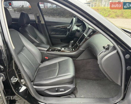 Чорний Інфініті Q50, об'ємом двигуна 3 л та пробігом 86 тис. км за 14500 $, фото 16 на Automoto.ua