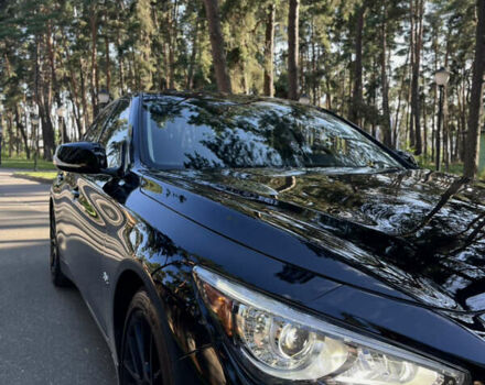 Черный Инфинити Q50, объемом двигателя 3 л и пробегом 73 тыс. км за 23000 $, фото 24 на Automoto.ua