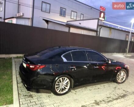 Черный Инфинити Q50, объемом двигателя 1.99 л и пробегом 165 тыс. км за 14999 $, фото 14 на Automoto.ua