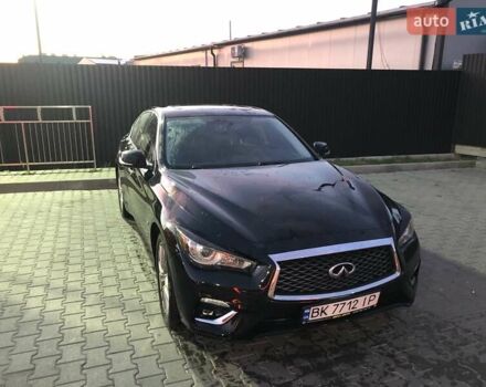 Черный Инфинити Q50, объемом двигателя 1.99 л и пробегом 165 тыс. км за 14999 $, фото 12 на Automoto.ua