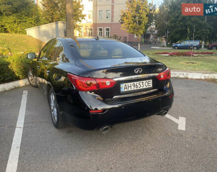 Черный Инфинити Q50, объемом двигателя 2.14 л и пробегом 90 тыс. км за 17200 $, фото 14 на Automoto.ua