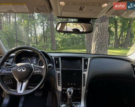 Черный Инфинити Q50, объемом двигателя 3 л и пробегом 73 тыс. км за 23000 $, фото 9 на Automoto.ua