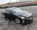 Черный Инфинити Q50, объемом двигателя 3 л и пробегом 73 тыс. км за 19700 $, фото 1 на Automoto.ua