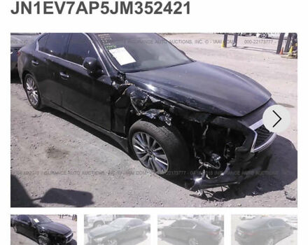 Чорний Інфініті Q50, об'ємом двигуна 3 л та пробігом 86 тис. км за 14500 $, фото 23 на Automoto.ua