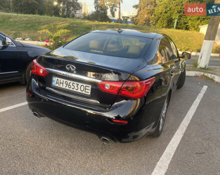 Черный Инфинити Q50, объемом двигателя 2.14 л и пробегом 90 тыс. км за 17200 $, фото 11 на Automoto.ua