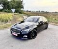 Черный Инфинити Q50, объемом двигателя 2 л и пробегом 61 тыс. км за 20000 $, фото 1 на Automoto.ua