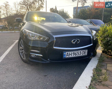 Черный Инфинити Q50, объемом двигателя 2.14 л и пробегом 90 тыс. км за 17200 $, фото 16 на Automoto.ua