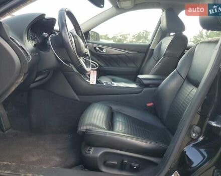 Черный Инфинити Q50, объемом двигателя 3 л и пробегом 144 тыс. км за 3100 $, фото 6 на Automoto.ua