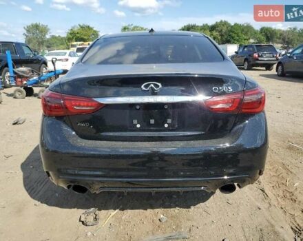Черный Инфинити Q50, объемом двигателя 3 л и пробегом 144 тыс. км за 3100 $, фото 5 на Automoto.ua