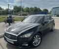 Черный Инфинити Q50, объемом двигателя 2 л и пробегом 128 тыс. км за 14500 $, фото 1 на Automoto.ua