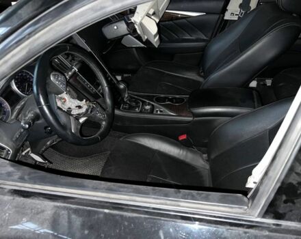 Черный Инфинити Q50, объемом двигателя 3 л и пробегом 120 тыс. км за 7900 $, фото 5 на Automoto.ua