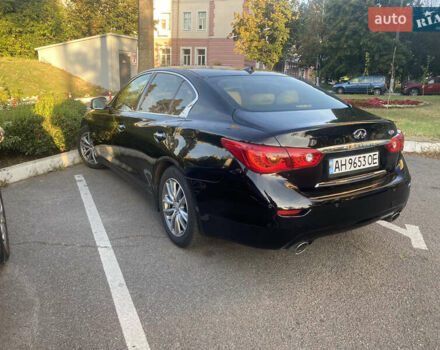 Черный Инфинити Q50, объемом двигателя 2.14 л и пробегом 90 тыс. км за 17200 $, фото 13 на Automoto.ua