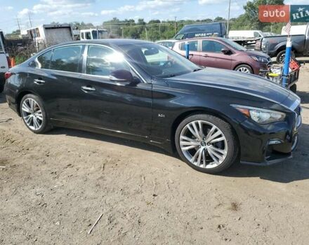 Черный Инфинити Q50, объемом двигателя 3 л и пробегом 144 тыс. км за 3100 $, фото 3 на Automoto.ua