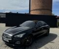 Черный Инфинити Q50, объемом двигателя 3 л и пробегом 130 тыс. км за 13000 $, фото 1 на Automoto.ua