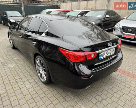 Черный Инфинити Q50, объемом двигателя 3 л и пробегом 100 тыс. км за 9999 $, фото 3 на Automoto.ua