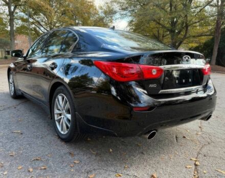 Чорний Інфініті Q50, об'ємом двигуна 2 л та пробігом 50 тис. км за 5500 $, фото 4 на Automoto.ua