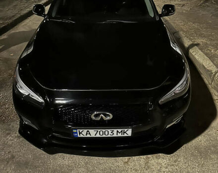 Черный Инфинити Q50, объемом двигателя 1.99 л и пробегом 135 тыс. км за 19400 $, фото 5 на Automoto.ua