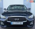 Черный Инфинити Q50, объемом двигателя 3 л и пробегом 78 тыс. км за 15999 $, фото 1 на Automoto.ua