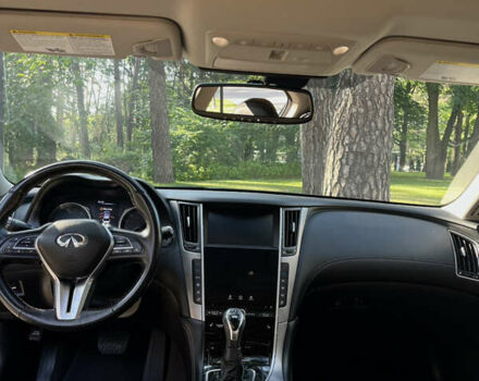 Черный Инфинити Q50, объемом двигателя 3 л и пробегом 73 тыс. км за 23000 $, фото 8 на Automoto.ua