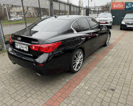 Черный Инфинити Q50, объемом двигателя 3 л и пробегом 100 тыс. км за 9999 $, фото 5 на Automoto.ua