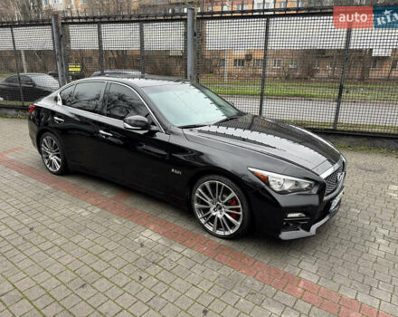 Черный Инфинити Q50, объемом двигателя 3 л и пробегом 100 тыс. км за 9999 $, фото 6 на Automoto.ua