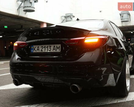 Черный Инфинити Q50, объемом двигателя 3 л и пробегом 157 тыс. км за 17777 $, фото 4 на Automoto.ua