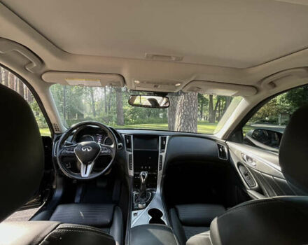 Черный Инфинити Q50, объемом двигателя 3 л и пробегом 73 тыс. км за 23000 $, фото 7 на Automoto.ua