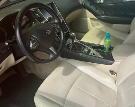 Черный Инфинити Q50, объемом двигателя 2.14 л и пробегом 90 тыс. км за 17200 $, фото 2 на Automoto.ua